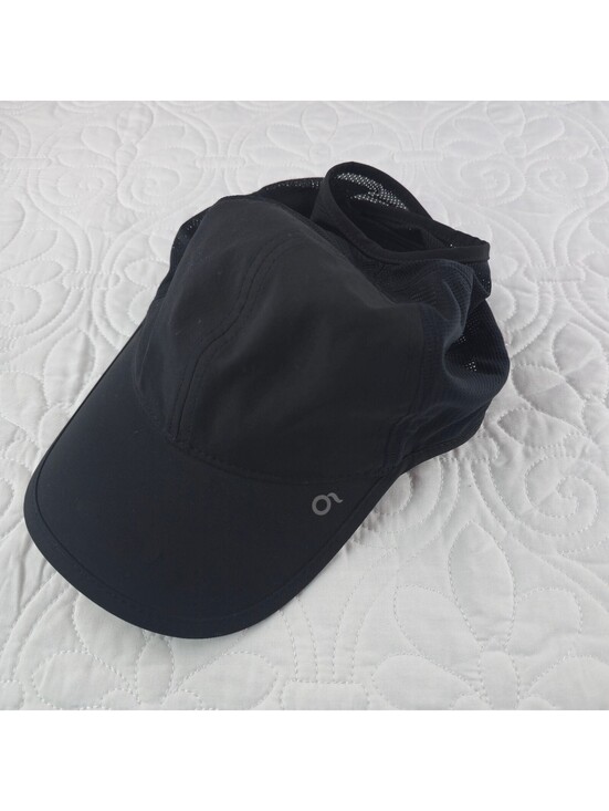 Other - Ponyflo Ava Performance Ponytail Baseball Cap Black Mesh Back UPF 50+ OS